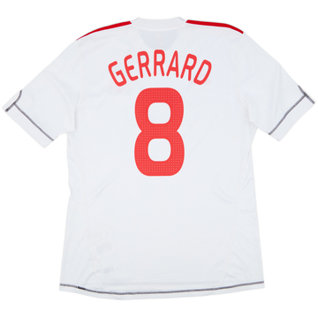 2009-10 Liverpool Third Shirt Gerrard #8 - 7/10 - (L)
