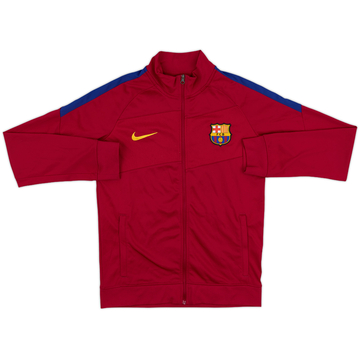 2021-22 Barcelona Nike Track Jacket - 8/10 - (L.Boys)