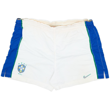 1998-00 Brazil Away Shorts - 5/10 - (M)