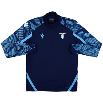 2021-22 Lazio Macron 1/4 Zip Training Top - 8/10 - (M)