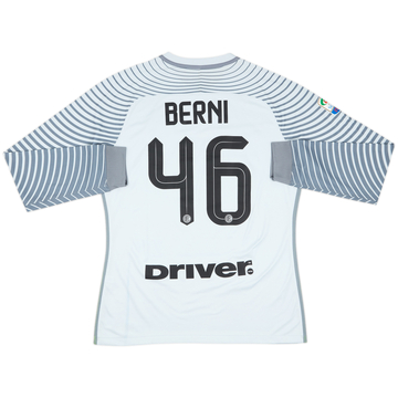 2016-17 Inter Milan Match Issue GK Shirt Berni #46
