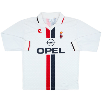 1995-96 AC Milan Away L/S Shirt - 9/10 - (XL)