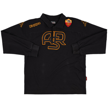 2012-13 Roma Kappa Polo L/S Shirt - 9/10 - (XL)