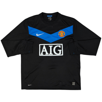 2009-10 Manchester United Away L/S Shirt - 6/10 - (M)