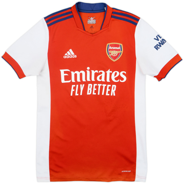 2021-22 Arsenal Home Shirt - 4/10 - (S)
