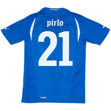 2010-12 Italy Home Shirt Pirlo #21 (S)