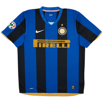 2008-09 Inter Milan Home Shirt - 8/10 - (L)