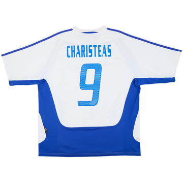 2004-06 Greece Away Shirt Charisteas #9 - 6/10 - (XL)