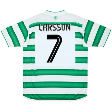 2003-04 Celtic Home Shirt Larsson #7 - 8/10 - (L)