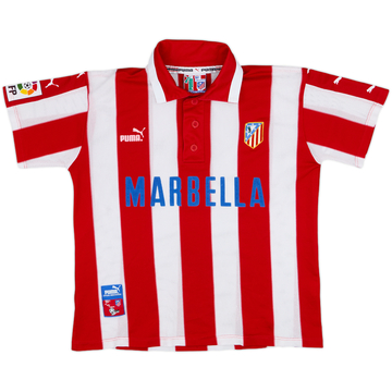 1997-98 Atletico Madrid Home Shirt - 7/10 - (S)