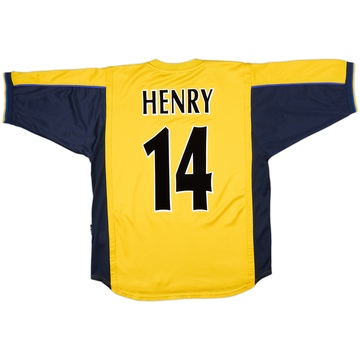 1999-01 Arsenal Away Shirt Henry #14 - 7/10 - (M)