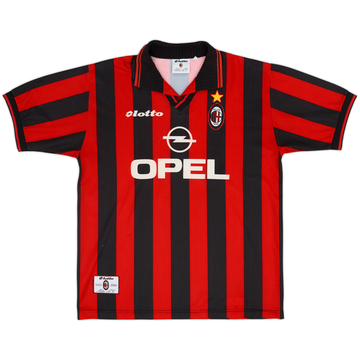 1997-98 AC Milan Home Shirt - 8/10 - (XL)