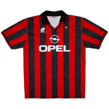 1994-95 AC Milan Home Shirt - 8/10 - (XL)