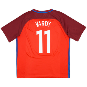 2016-17 England Away Shirt Vardy #11 - 8/10 - (XL)
