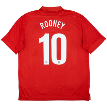 2013 England Away 150th Anniversary Shirt Rooney #10 - 8/10 - (XL)