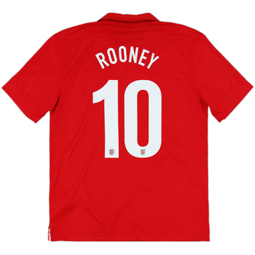2013 England Away 150th Anniversary Shirt Rooney #10 - 8/10 - (L)