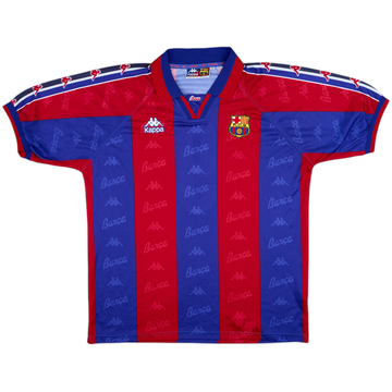 1995-97 Barcelona Home Shirt #9 - 9/10 - (M)