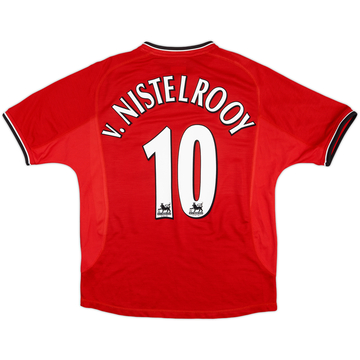 2000-02 Manchester United Home Shirt V.Nistelrooy #10 - 6/10 - (M)