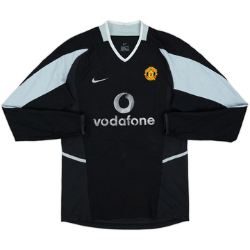 2002-04 Manchester United GK Shirt - 8/10 - (L.Boys)
