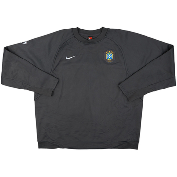2006-07 Brazil Nike Sweat Top - 9/10 - (XL)