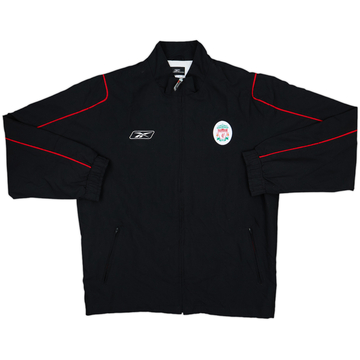 2003-04 Liverpool Reebok 1/4 Zip Training Top - 6/10 - (L)