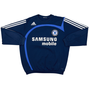 2007-08 Chelsea adidas Sweat Top - 6/10 - (L)
