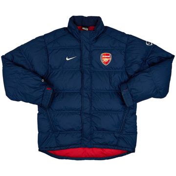 2004-05 Arsenal Nike Padded Bench Coat - 9/10 - (M)
