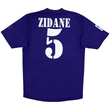 2002-03 Real Madrid Centenary Third Shirt Zidane #5 - 8/10 - (L)