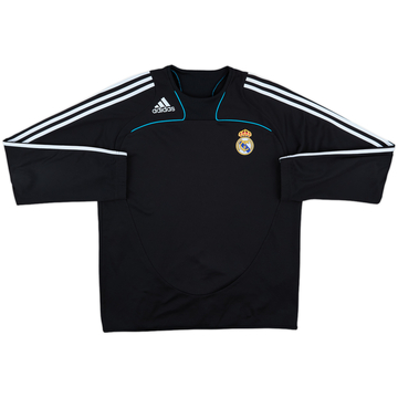 2008-09 Real Madrid adidas Sweat Top - 9/10 - (M/L)