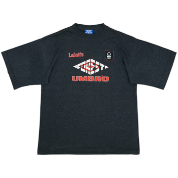 1996-97 Nottingham Forest Umbro Cotton Tee - 8/10 - (XL)