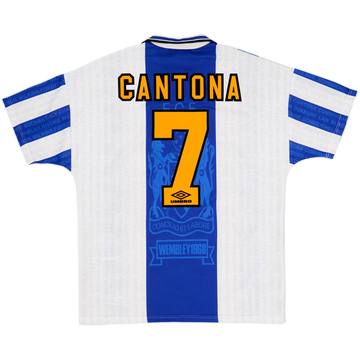 1994-96 Manchester United Third Shirt Cantona #7 - 8/10 - (L)