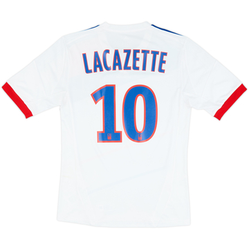 2012-13 Lyon Home Shirt Lacazette #10 - 9/10 - (S)