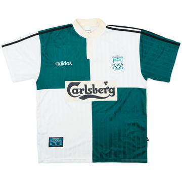 1995-96 Liverpool Away Shirt - 8/10 - (XL)