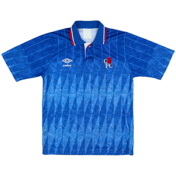1989-91 Chelsea Home Shirt - 7/10 - (XS)
