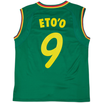 2002 Cameroon Home Vest Shirt Eto'o #9 - 5/10 - (L)