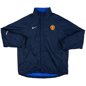 2005-06 Manchester United Nike Padded Bench Coat - 9/10 - (L)