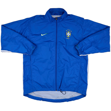 1998-99 Brazil Nike Track Jacket - 8/10 - (XL)