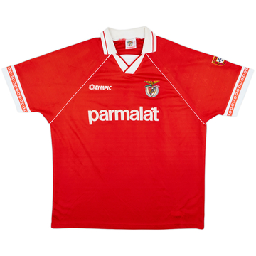 1994-95 Benfica Home Shirt - 8/10 - (XL)