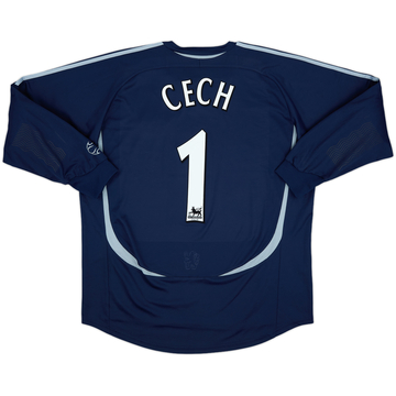 2006-08 Chelsea GK Shirt Cech #1 - 9/10 - (XL)
