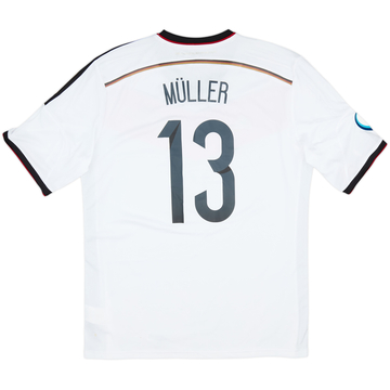 2014-15 Germany Home Shirt Muller #13 - 6/10 - (XL)
