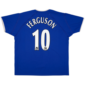 2003-04 Everton Home Shirt Ferguson #10 - 8/10 - (XL)