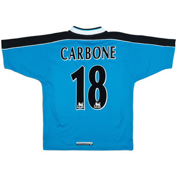 1998-99 Aston Villa Away Shirt Carbone #18 - 10/10 - (S)