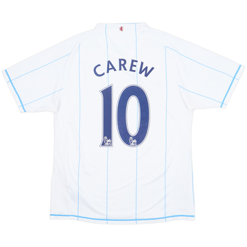 2007-08 Aston Villa Away Shirt Carew #10 - 6/10 - (M)