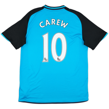 2008-09 Aston Villa Away Shirt Carew #10 - 7/10 - (M)