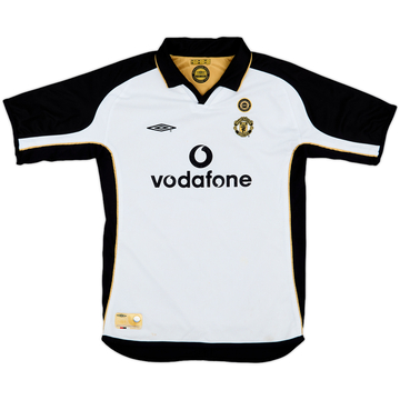 2001-02 Manchester United Centenary Away/Third Shirt - 8/10 - (L.Boys)