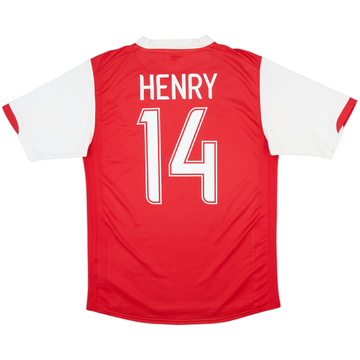 2006-08 Arsenal Home Shirt Henry #14 - 5/10 - (S)