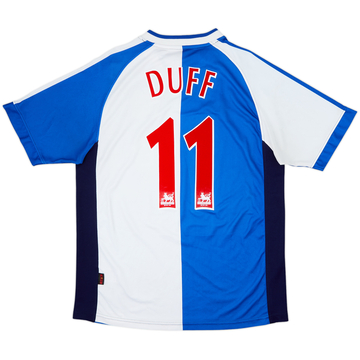 2000-02 Blackburn Home Shirt Duff #11 - 7/10 - (L)