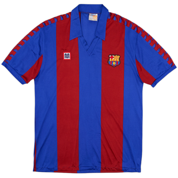 1984-89 Barcelona Home Shirt - 5/10 - (L)