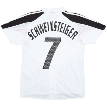 2004-05 Germany Home Shirt Schweinsteiger #7 - 8/10 - (XL.Boys)
