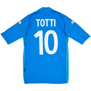 2002 Italy Home Shirt Totti #10 - 5/10 - (XL)